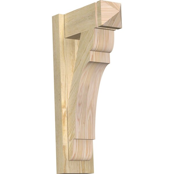 Ekena Millwork Olympic Arts & Crafts Rough Sawn Outlooker, Douglas Fir, 6"W x 14"D x 26"H OUT06X14X26OLY03RDF - main